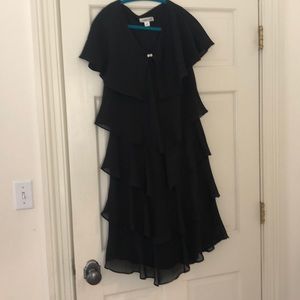 Black cocktail dress by Coldwater Creek Size 6